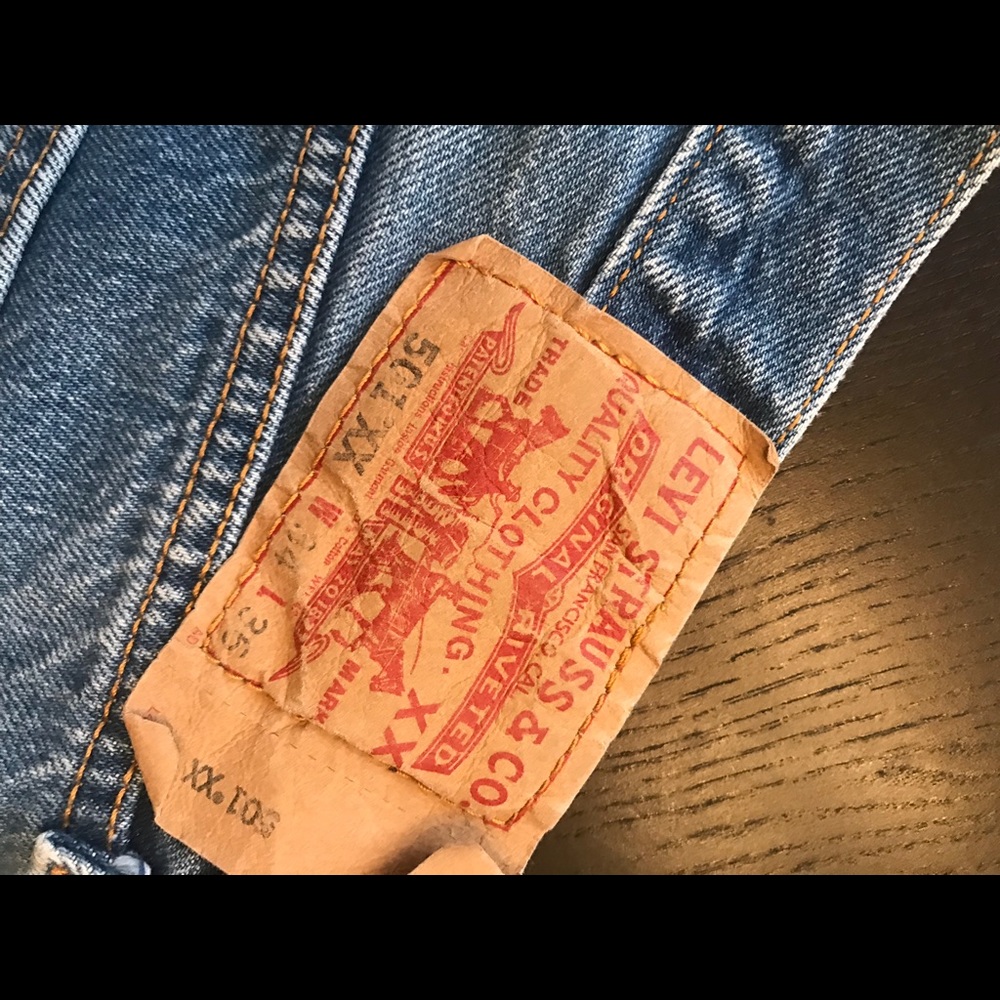 Vintage Levi 501s